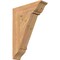 Ekena Millwork Traditional Traditional Smooth Bracket, Western Red Cedar, 5 1/2"W x 20"D x 28"H BKT06X20X28TRA01SWR - alternate 1